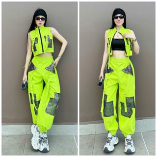  Quần kaki Áo kaki Bộ kaki tập gym aerobic nhóm nhảy cá tính  KHÔNG CÓ ÁO CROPTOP ĐEN  