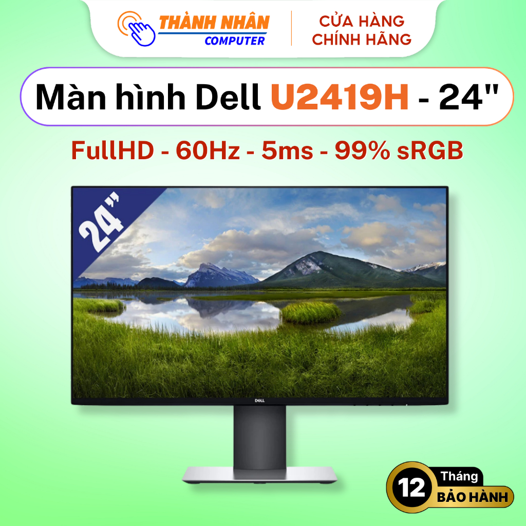Màn hình Dell UltraSharp U2419H (24 inch - FullHD - 60Hz - 8ms - 99% sRGB)