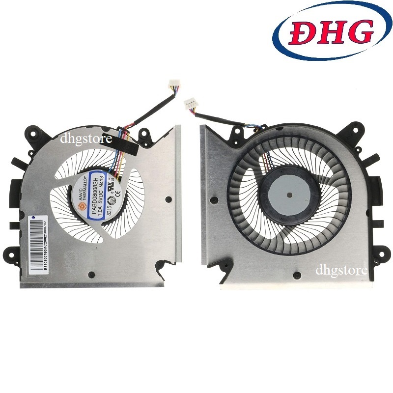 1Fan quạt tản nhiệt CPU laptop MSI GF63 Thin 8RD 9SEXR 9SD 9SE 9SEX 10SD 10SDR 10SER 10SE 11UC 11SC 
