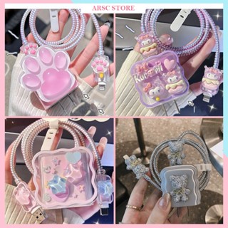 Bộ Phụ Kiện Bảo Vệ Đầu Sạc Iphone 20W 11 12 13 14 15 16 Pro Max Plus