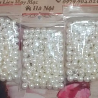 Cúc hạt trai đen, trắng (túi 100 cúc)
