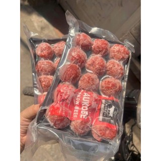 Thịt bò xay aukobe khay 500g.(giao hỏa tốc)