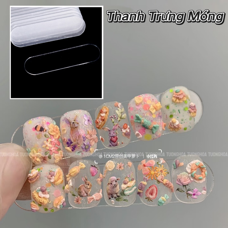 Thanh Trưng Mẫu Nail (48Thanh/1bao)