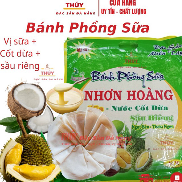 Bánh Phồng Sữa Bánh Tráng Sữa miền tây LOẠI ĐẶC BIỆT BỊCH 220GR