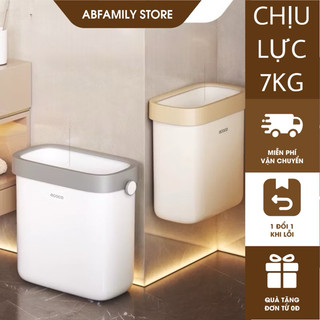  Thùng rác 7L và 11L không nắp đậy treo tường nhà bếp nhà tắm thông minh thế hệ mới 2025 