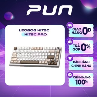 Bàn phím cơ nhôm Leobog HI75C – 3 Mode Kết Nối, LED RGB, Layout 75%