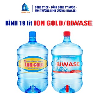 [HỎA TỐC] Bình nước suối tinh khiết BIWASE 19 lít (giá bao gồm vỏ bình)