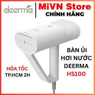  Bàn Là   Ủi Hơi Nước DEERMA HS100 cầm tay nhỏ gọn công suất 1000W là phẳng các loại vải 