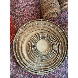 Mẹt Tre Trắng Bền [ Loại 5 ] , rẻ , mẹt trang trí , decor