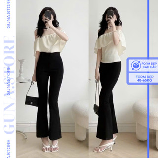  QUẦN TÂY Nữ ống loe 1 CÚC form ôm gen eo đẹp dáng dài. 