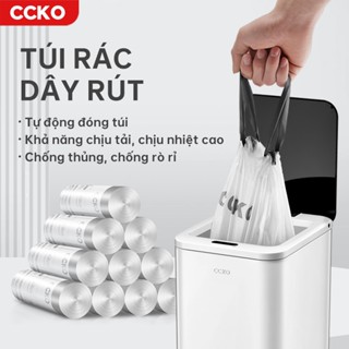  Túi đựng rác có dây rút CCKO CK9601 túi rác thông minh cho thùng rác các lại từ 3L đến 30L 
