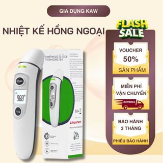 Nhiệt kế hồng ngoại đa năng đo trán KAW nhanh, chính xác - Súng Đo Nhệt Độ Cơ Thể Bảo Hành 12 Tháng
