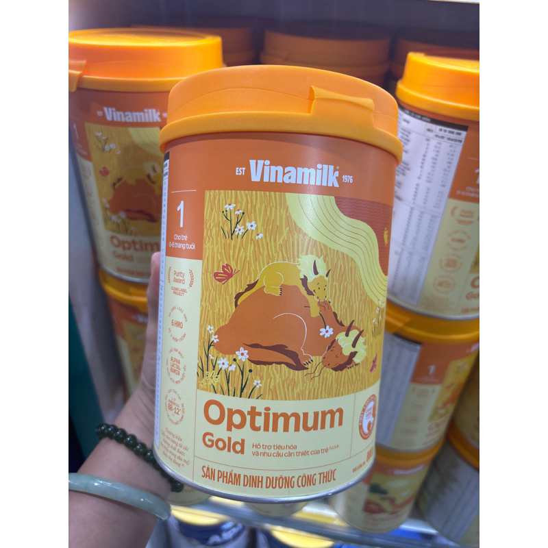 Sữa Bột Optimum Gold 800gr ( mẫu mới)