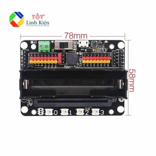 [Robotbit V2.0] Board mở rộng microbit robotbit V2.0 - BBC Micro:bit board robot Makecode