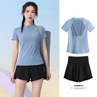 Bộ tập thể thao nữ áo khóa quần khóa kéo, bộ tập gym, tập thể dục nữ chất đẹp