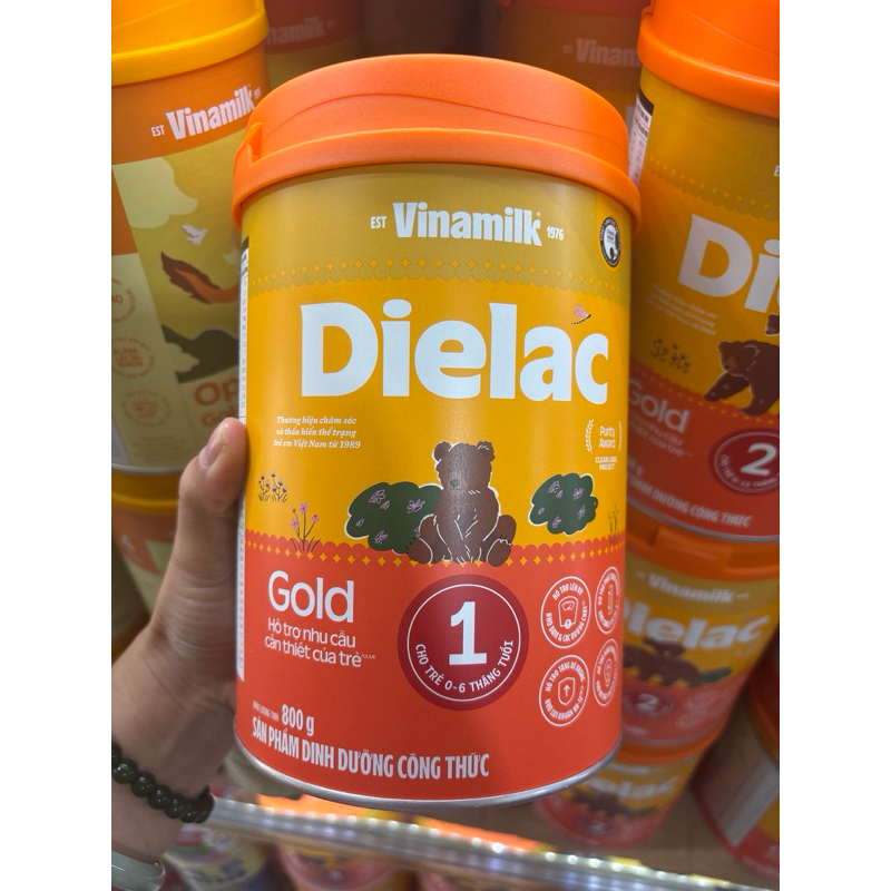 Sữa bột Vinamilk Dielac Gold 800gram