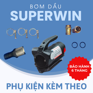 Máy bơm dầu SUPERWIN 150W – Đa dạng điện áp (12V/ 24V/ 220V) - CHỈ DÙNG ĐỂ BƠM DẦU