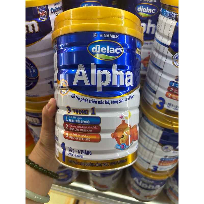 Sữa Bột Vinamilk Dielac Alpha 900gram