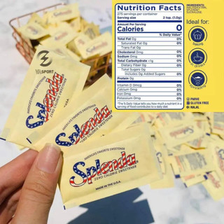 Đường ăn kiêng Splenda Mỹ gói 1gr, Đường Splenda 0 calo cho người tiểu đường, béo phì, giảm cân