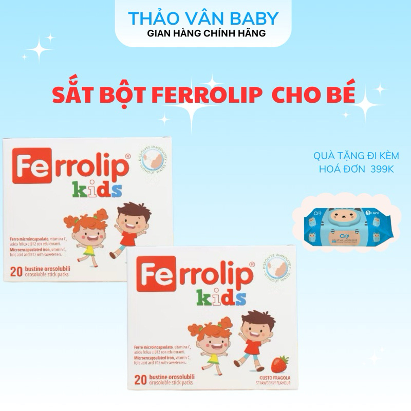 Sắt Bột Ferrolip