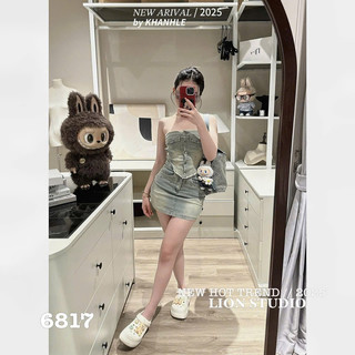 Set Bò Quây Chun Lưng Kèm Chân Váy Khánh Lê