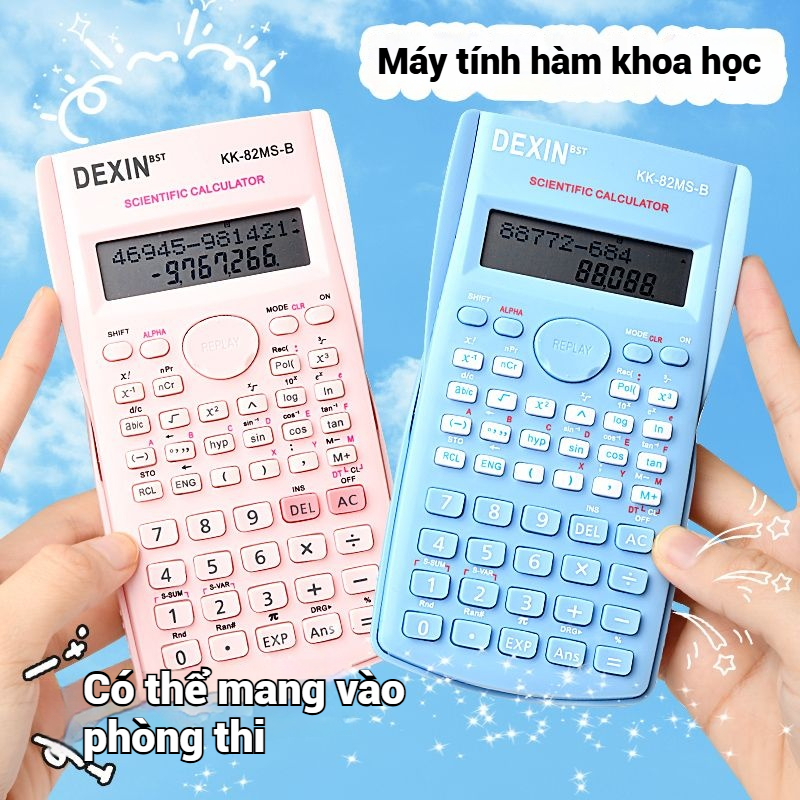 Máy tính cầm tay máy tính dành cho học sinh cấp 2 cấp 3, đồ dùng văn phòng phẩm cho học sinh | BigBuy360 - bigbuy360.vn