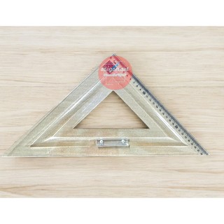 Thước ÊKe Giáo Viên, Vẽ Kỹ Thuật,  MiKa Trong Suốt Cân 45 Độ (30*42*30cm)