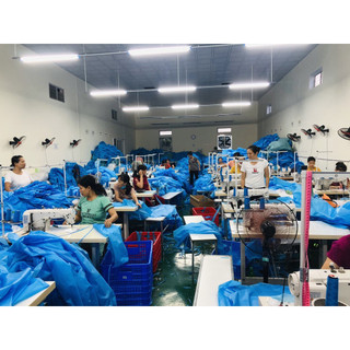 Bộ quần áo phòng dịch 4 món, quần áo bảo hộ y tế phòng chống dịch bệnh
