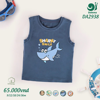 Áo ba lỗ Dokma cho bé (9-36M)