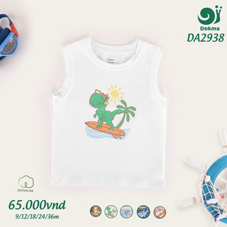 Áo ba lỗ Dokma cho bé (9-36M)