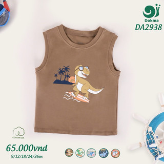 Áo ba lỗ Dokma cho bé (9-36M)