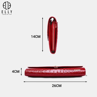 [Hàng hiệu cao cấp] Túi clutch nữ cao cấp da thật ELLY- EC4
