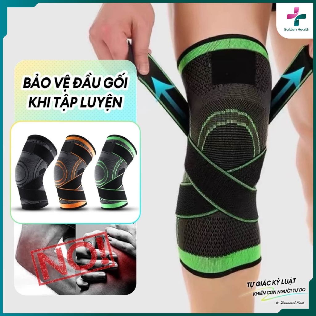 Băng gối thể thao Aolikes, Bó gối bảo vệ khớp gối khi vận động thể thao H23