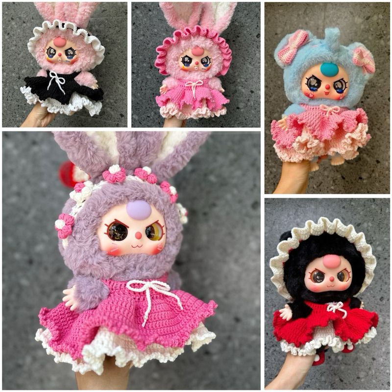 (Váy cho bb3 400%) Set váy cho búp bê babythree 400%