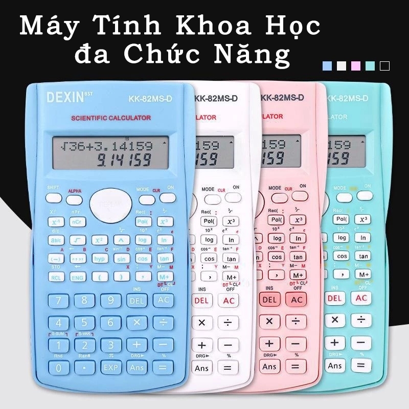 Máy tính cầm tay máy tính dành cho học sinh cấp 2 cấp 3, đồ dùng văn phòng phẩm cho học sinh | BigBuy360 - bigbuy360.vn