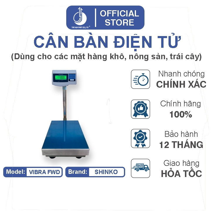 Cân điện tử 30kg Vibra FWD