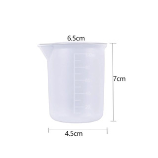 Cốc Silicone 100ml Pha Phựa Epoxy Resin
