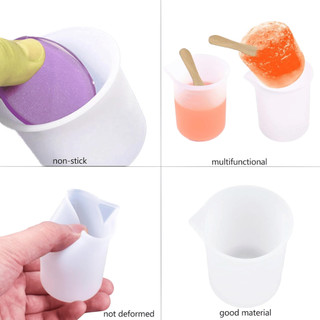 Cốc Silicone 100ml Pha Phựa Epoxy Resin