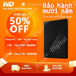 Wd Western Digital 1TB 2TB My Passport HDD USB 3.0 ổ cứng 2.5 "Di động bên ngoài cứng Drivk