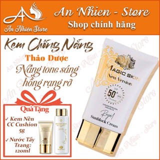  KEM CHỐNG NẮNG THẢO DƯỢC - MAGIC SKIN🌞🌞🌞 NGĂN NGỪA LÃO HÓA NÂNG TÔNG SÁNG HỒNG 