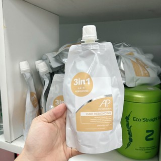 kem duỗi thẳng tóc ép side không cần dập số 2 AP 1000ML