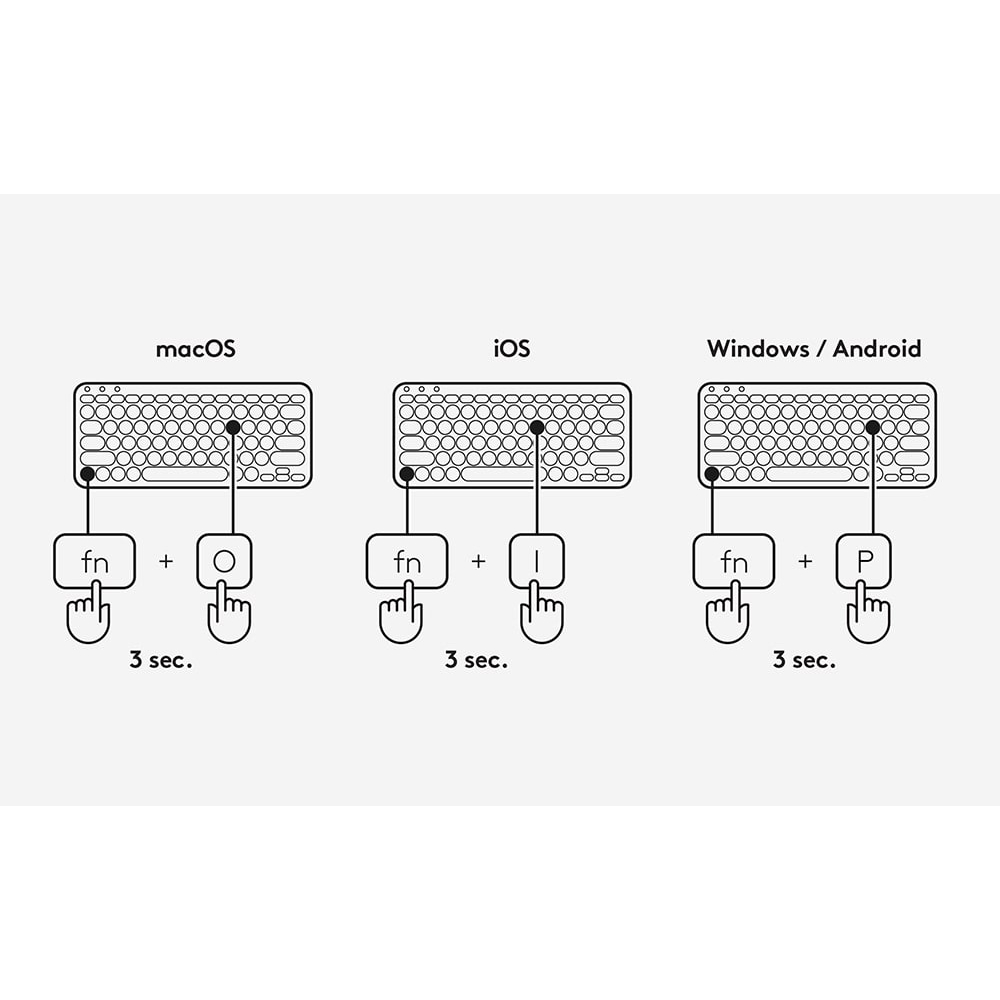 [🔰Chính Hãng] Bàn Phím Bluetooth Không Dây Logitech K380 - Silent, Mỏng Nhẹ iPad, Laptop, MacBook | BigBuy360 - bigbuy360.vn