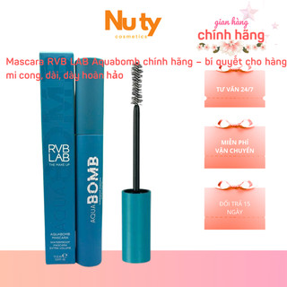 Mascara RVB LAB Aquabomb: Cong vút, dài mượt, dày ấn tượng & dưỡng mi chắc khỏe suốt cả ngày