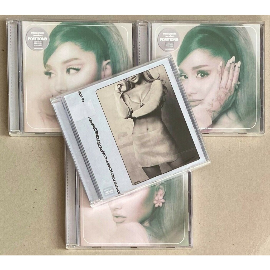 Ariana Grande cd Positions các version