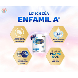 Sữa Bột EN FA A2 Neuropro 1,2,3 800g Hỗ trợ tăng cân và tiêu hoá