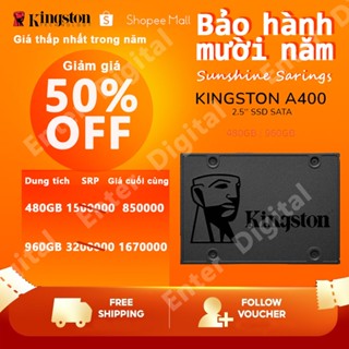 Ổ cứng SSD Kingston A400 (480GB/512GB/960GB) 2.5'' SATA III Ổ cứng tích hợp ssd - Bảo hành 36 tháng