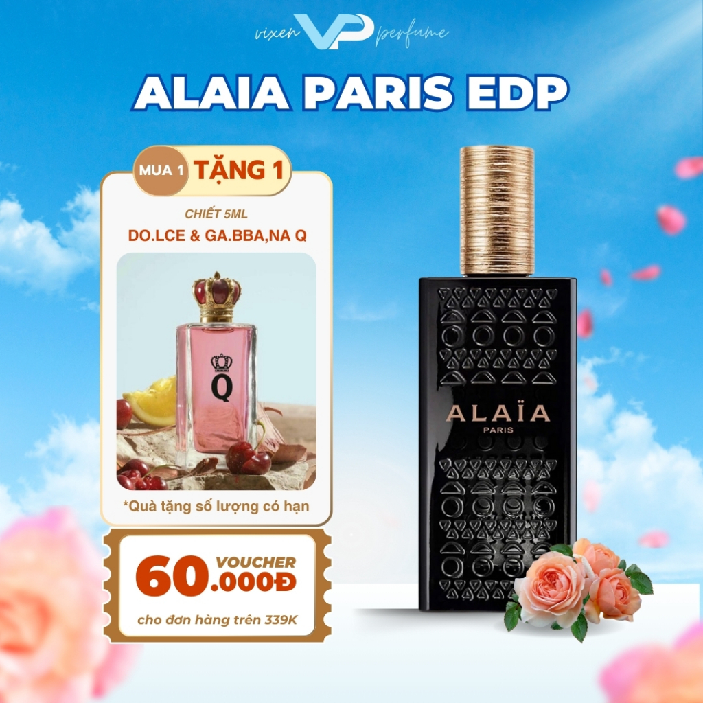 Nước Hoa Chiết Nữ Alaia Paris Eau De Parfum Chính Hãng | Hương thơm Bí ẩn, Gợi cảm, Quyến rũ