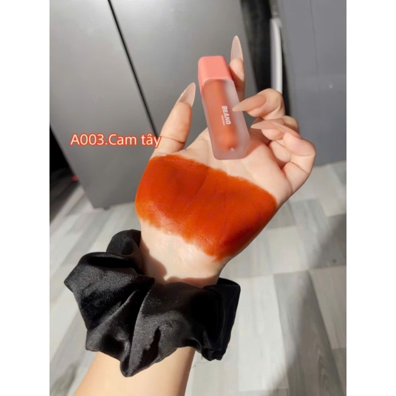 Son cam nâu son cam đất, son cam cháy son cam sữa, son cam tây son tone cam, son cam nude son tone t