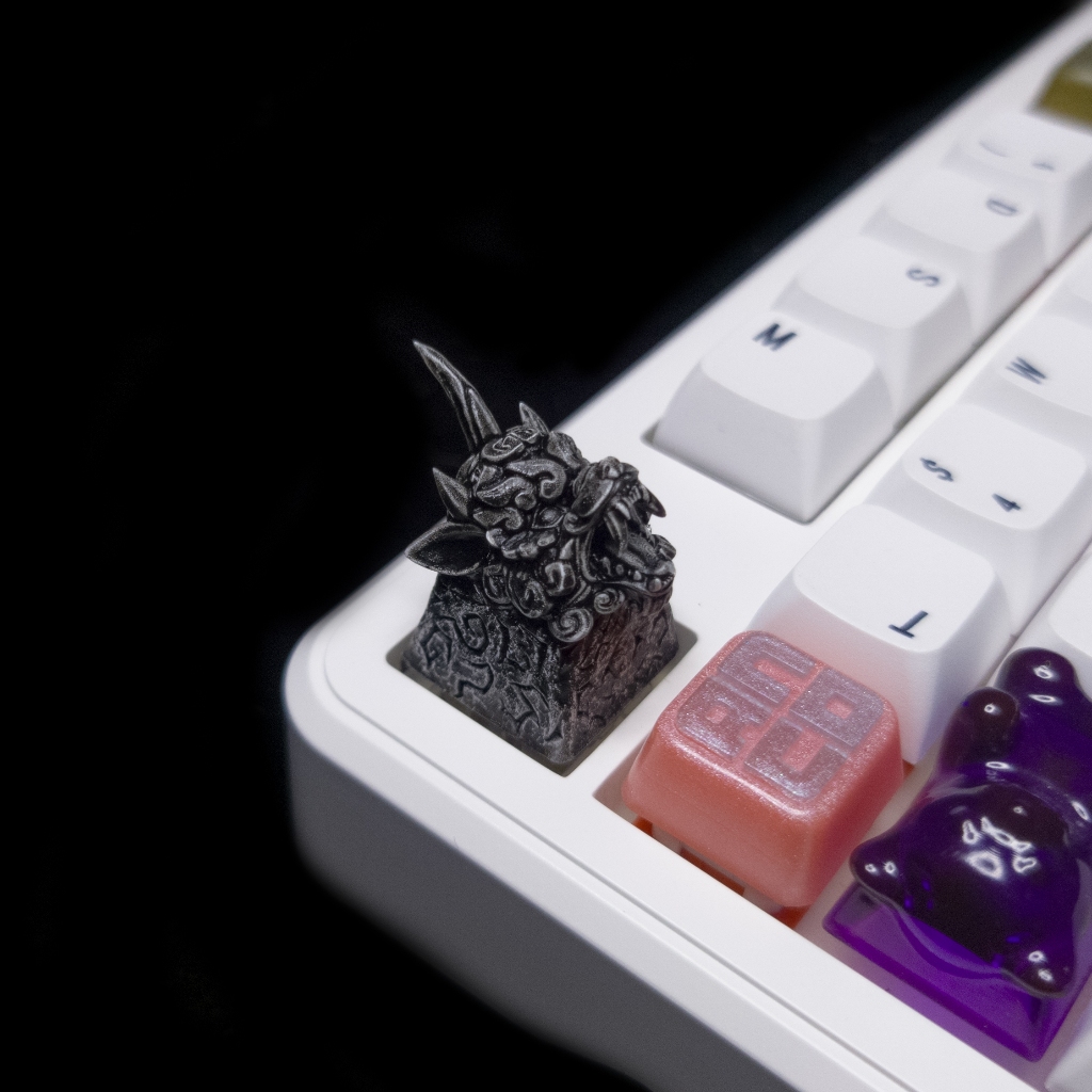 Keycap Nanh Đá - Keycap Obsidian Fang - Keycap Artisan - Keycap Custom