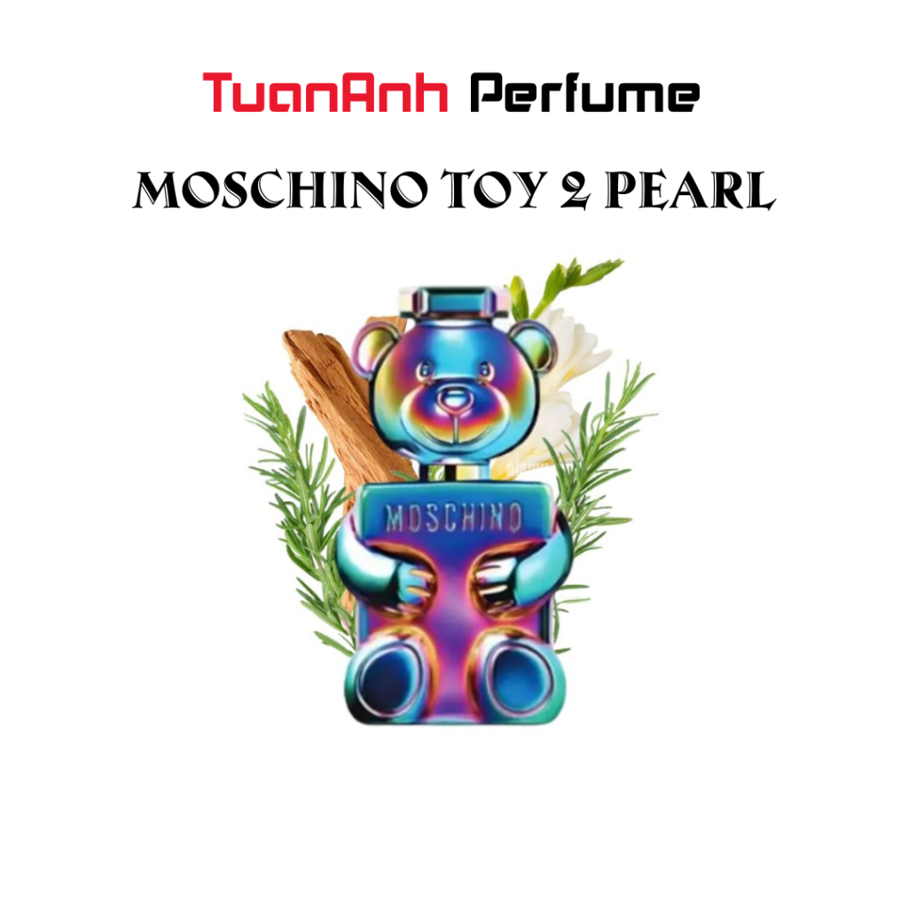 Nước hoa Unisex chính hãng cuốn hút Moschino Toy 2 Pearl | TUAN ANH PERFUME